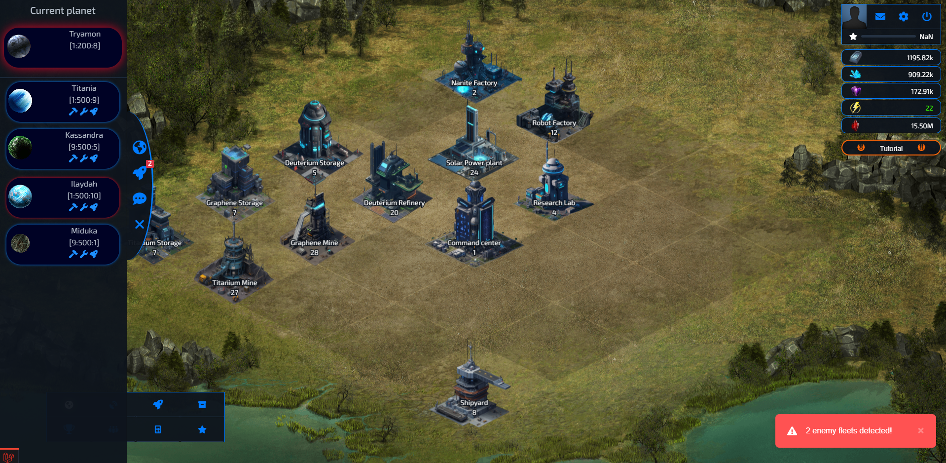 Under attack. V0.13.0 Update