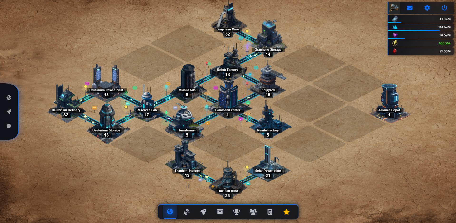 Planet Surface & Development